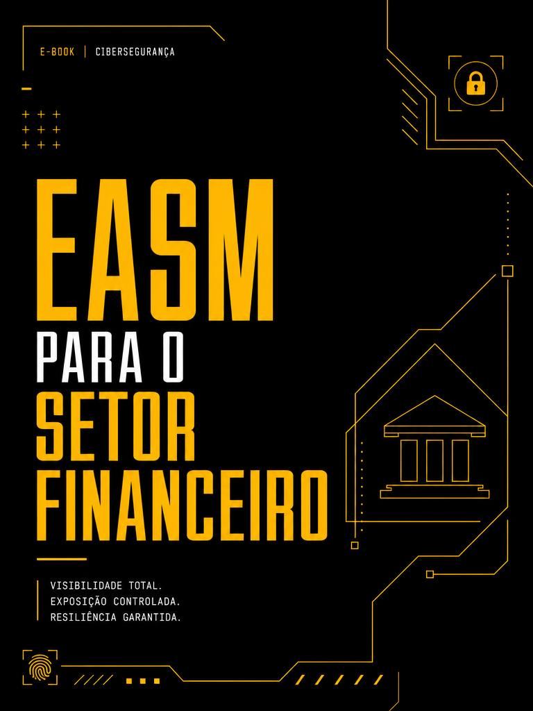 Capa do e-book de EASM para o setor financeiro